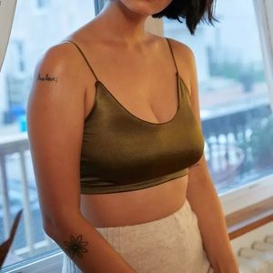 Out From Under Mi Amor Luxe Satin Top